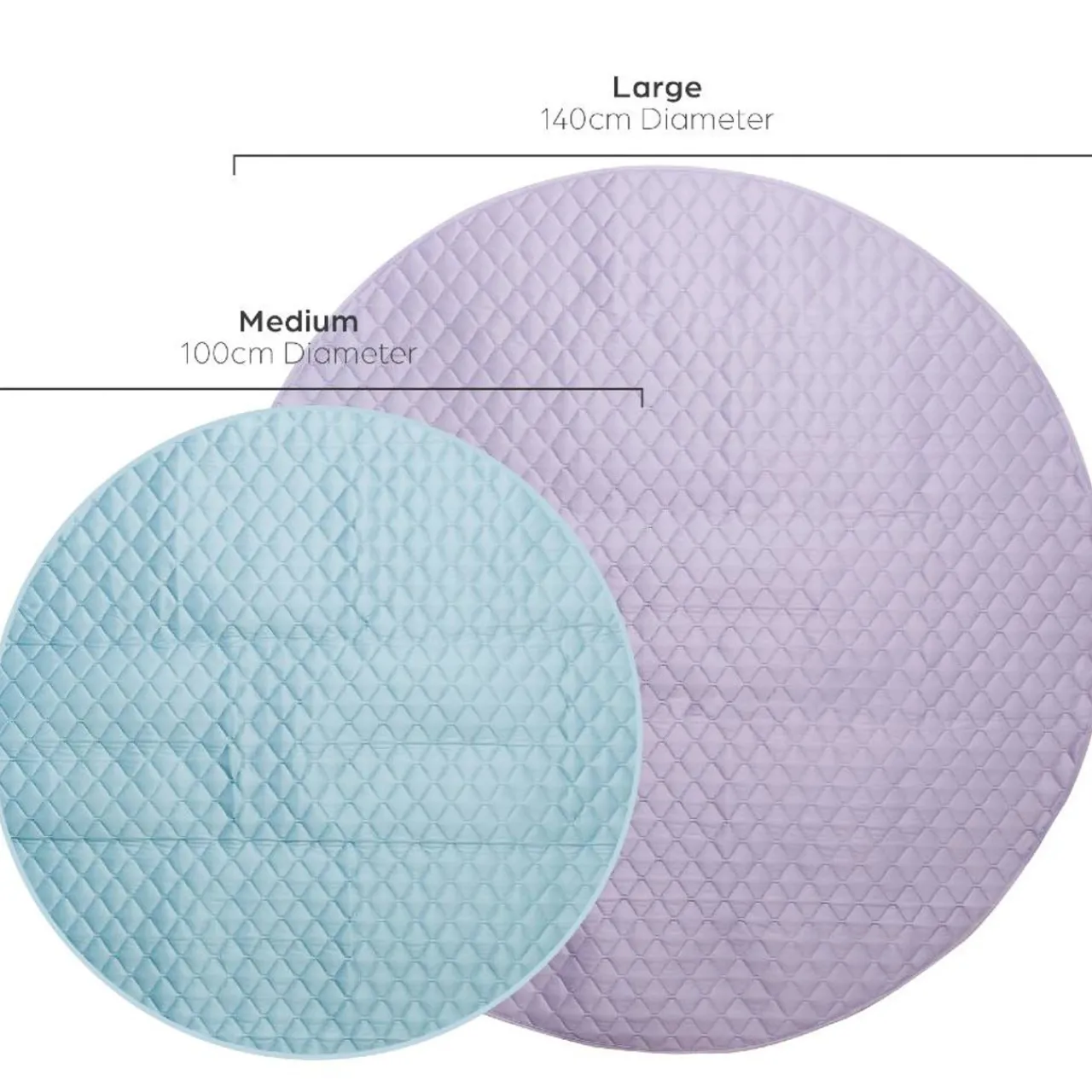 Rugs & Play Mats*Nestling Medium Waterproof Quilted Play Mat