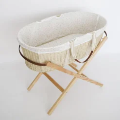 Moses Baskets*Nestling Moses Basket Natural