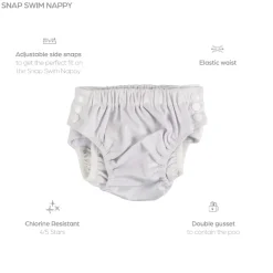 Family Outdoor Essentials|Nappies, Wipes & Wet Bags*Nestling Swim Nappy - Katherine Quinn Collection