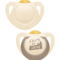 Dummies & Accessories*Nuk For Nature Latex Soother 2pk