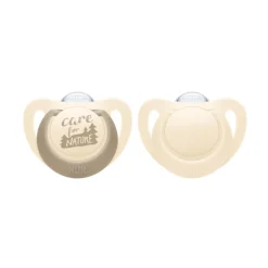 Dummies & Accessories*Nuk for Nature Silicone Soother 2pk