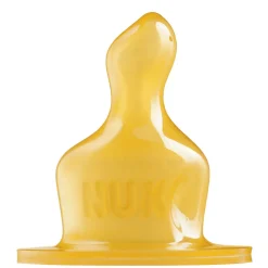 Bottles & Teats*Nuk Narrow Neck Latex Teat - Large Hole - 2pk
