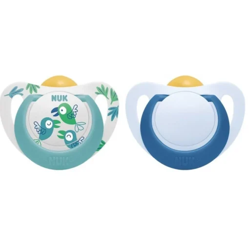 Dummies & Accessories*Nuk Star Latex Dummies - 2pk