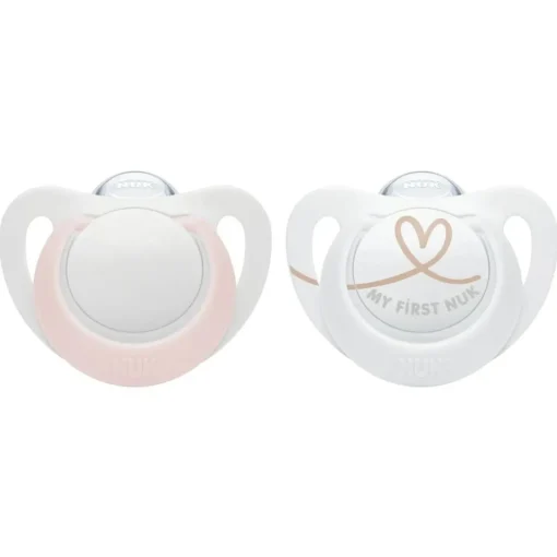 Dummies & Accessories*Nuk Star Silicone Dummies - 2pk