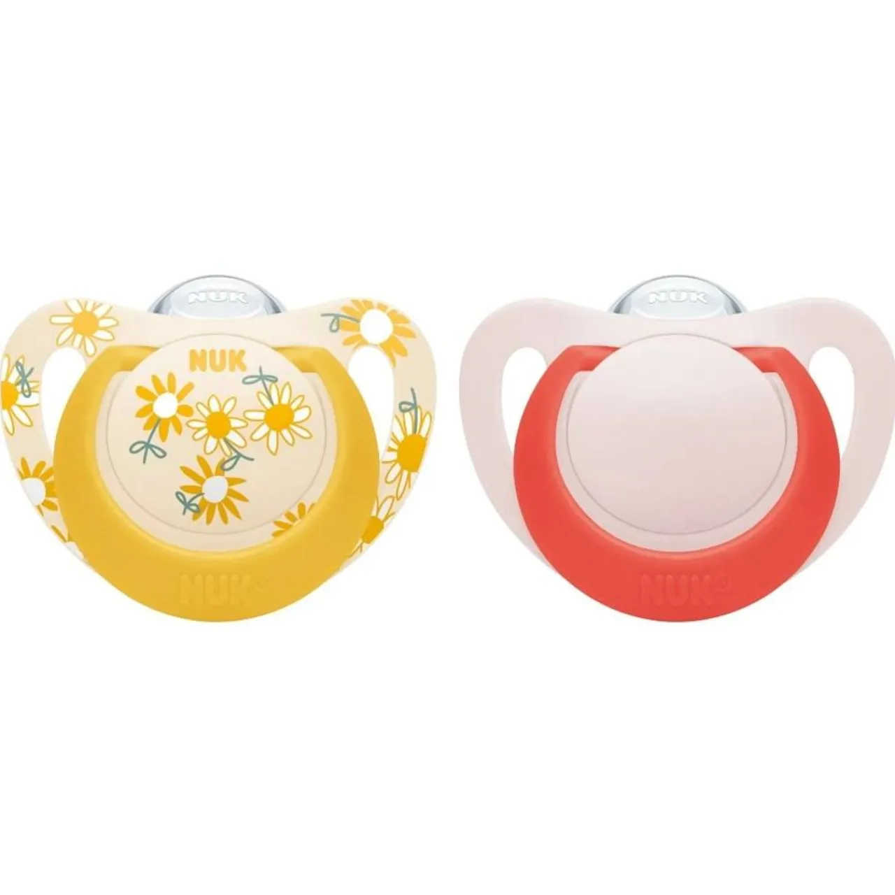 Dummies & Accessories*Nuk Star Silicone Dummies - 2pk