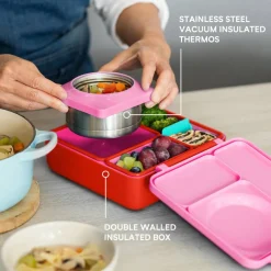 Lunchboxes, Snackboxes & Snack Bags|Lunch Boxes, Snack Boxes & Insulated Bags*OmieBox Thermal Hot & Cold Lunchbox v2