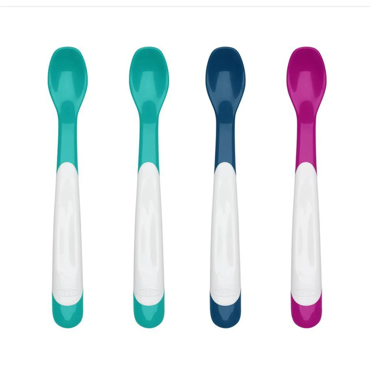 Bowls, Plates & Cutlery|Starting Solids*OXO Tot Plastic Infant Feeding Spoon pack Multi