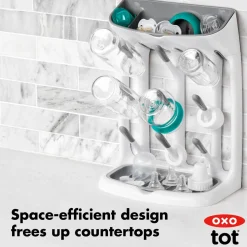 Cleaning & Sterilising*OXO Tot Space Saving Drying Rack Grey