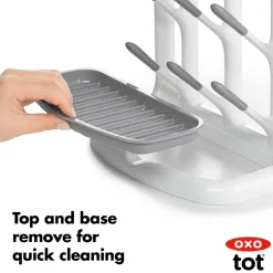 Cleaning & Sterilising*OXO Tot Space Saving Drying Rack Grey