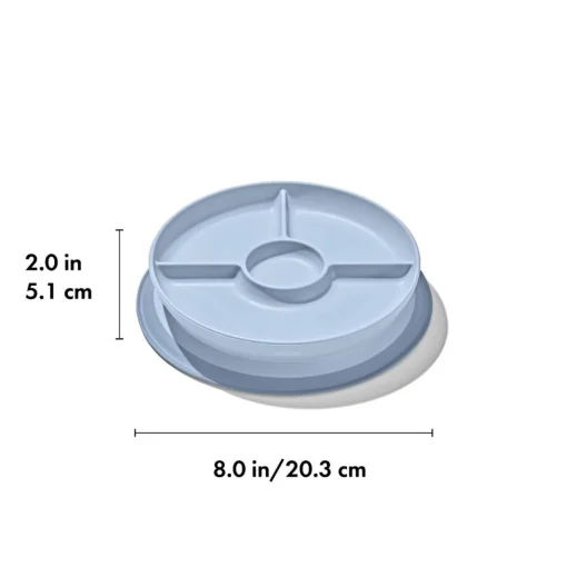 Bowls, Plates & Cutlery*OXO Tot Stick & Stay Suction Divided Plate