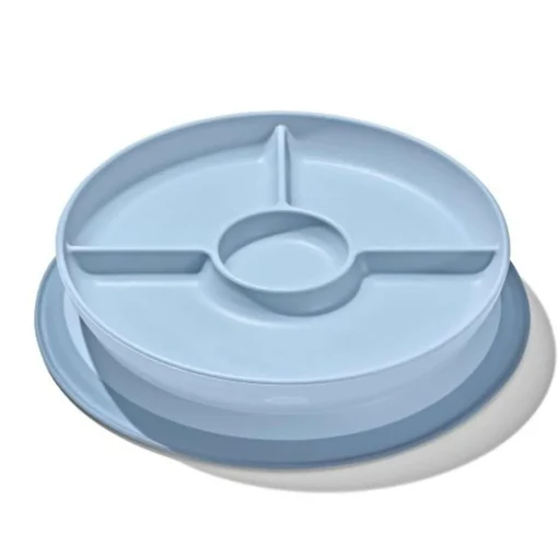 Bowls, Plates & Cutlery*OXO Tot Stick & Stay Suction Divided Plate