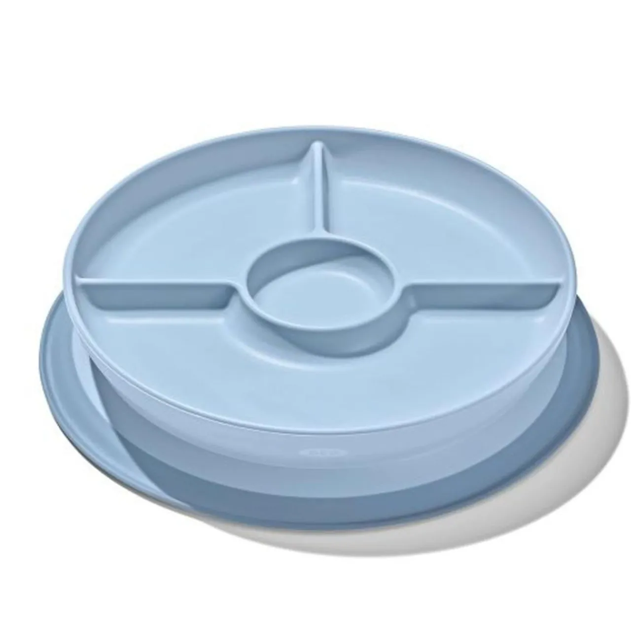Bowls, Plates & Cutlery*OXO Tot Stick & Stay Suction Divided Plate