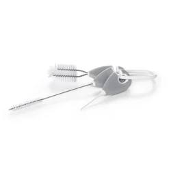 Cleaning & Sterilising*OXO Tot Straw & Sippy Cup Top Cleaning Set Grey