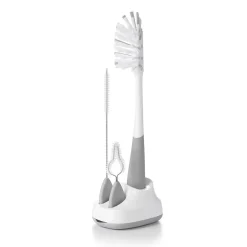 Cleaning & Sterilising*OXO Tot Water Bottle & Straw Cup Cleaning Set Grey