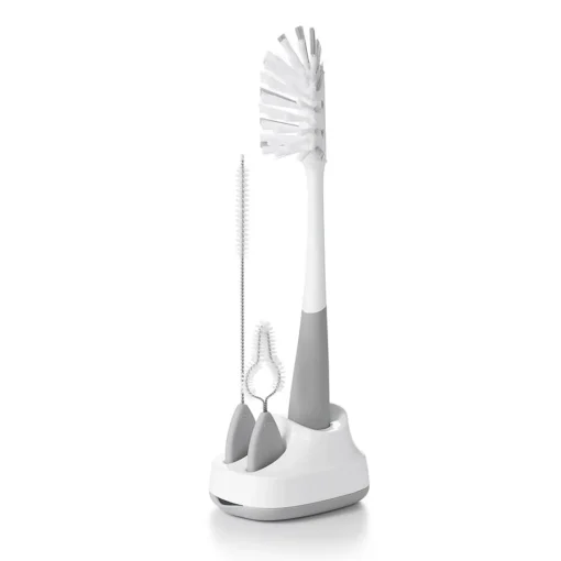 Cleaning & Sterilising*OXO Tot Water Bottle & Straw Cup Cleaning Set Grey