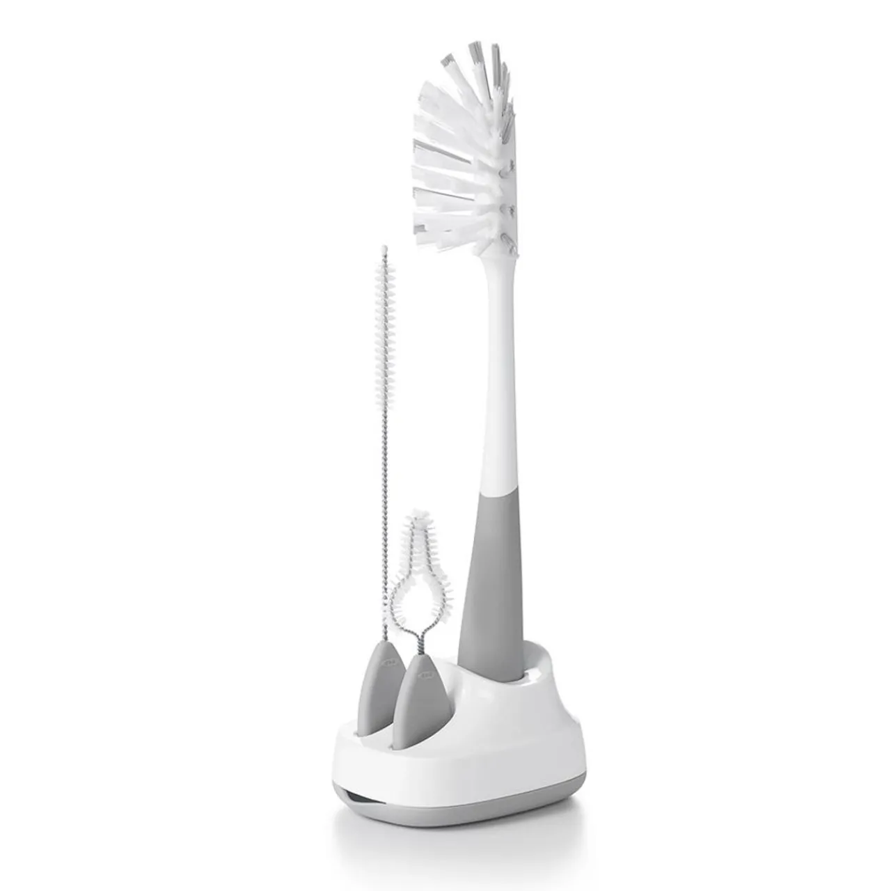 Cleaning & Sterilising*OXO Tot Water Bottle & Straw Cup Cleaning Set Grey