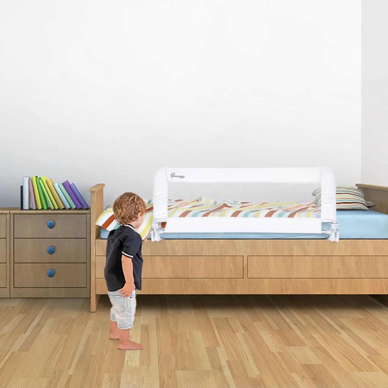 Safe Sleep*Dream Baby Phoenix Bed Rail - White
