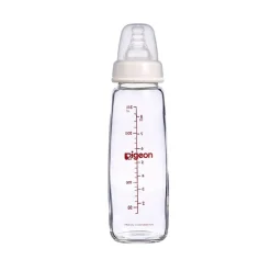 Bottles & Teats*Pigeon Baby Pigeon - Peristaltic Nipple Nursing Glass Bottle