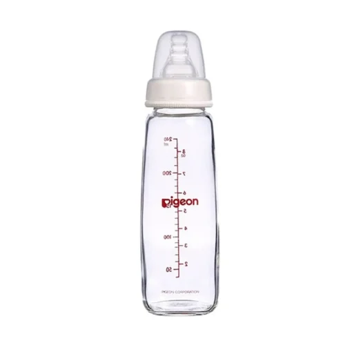 Bottles & Teats*Pigeon Baby Pigeon - Peristaltic Nipple Nursing Glass Bottle