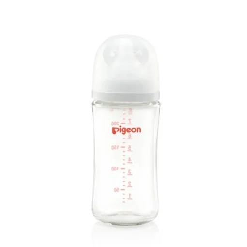 Bottles & Teats*Pigeon Baby Pigeon SoftTouch Wide Neck Bottle Glass