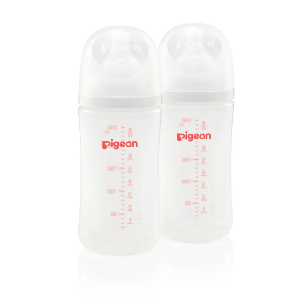 Bottles & Teats*Pigeon Baby Pigeon SoftTouch Wide Neck Bottle PP Twin Pack