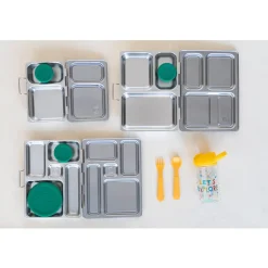 Grown Ups|Lunchboxes, Snackboxes & Snack Bags*PlanetBox Stainless - Launch Steel Lunchbox