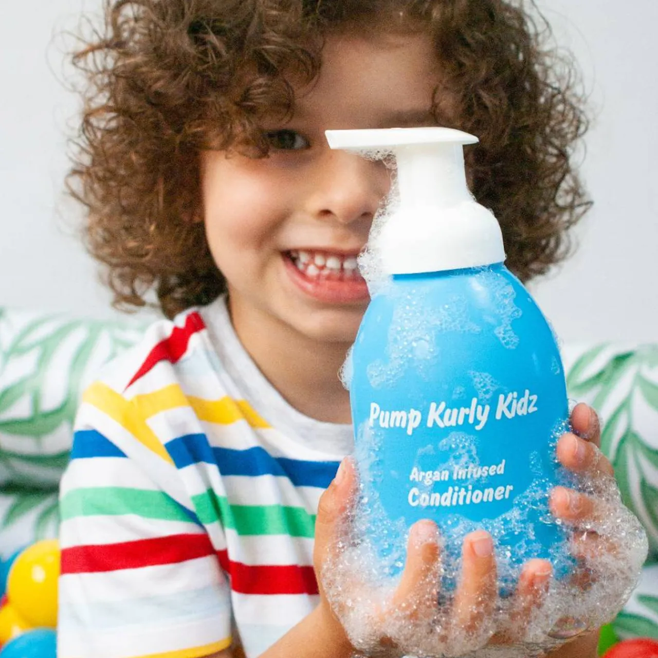 Skincare & Grooming*Pump Haircare Pump Kurly Kidz Argan Infused Conditioner