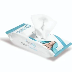 Nappies, Wipes & Wet Bags*Purely Baby Aqua+ Water Wipes - Pack of 70 wipes