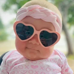 Sun & Swim*Ro.Sham.Bo Hearts Shades with Grey Lens - Baby