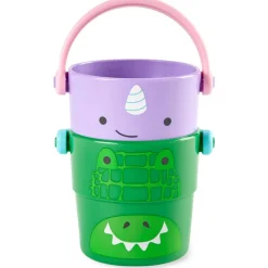 Family Outdoor Essentials|Bath Toys*Skip Hop Zoo Stack & Pour Buckets