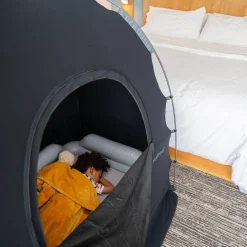 Shade & Blackout Blinds|Blackout & Travel Shade*Slumberpod out Sleep Tent for a Travel Cot, Cot or Air Mattress Black