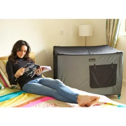 Shade & Blackout Blinds|Blackout & Travel Shade*SnoozeShade Air-Permeable Travel Cot Blackout Cover