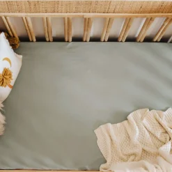 Cot Sheets*Snuggle Hunny Kids Fitted Cot Sheet - 133 x 77cm