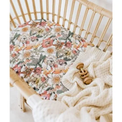 Change Mats & Baskets|Change Tables, Mats & Baskets*Snuggle Hunny Kids Fitted Bassinet Sheet / Change Pad Cover - 80 x 48cm