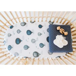 Change Mats & Baskets|Change Tables, Mats & Baskets*Snuggle Hunny Kids Fitted Bassinet Sheet / Change Pad Cover - 80 x 48cm