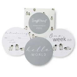Gifts For Mum*Snuggle Hunny Reversible Milestone Cards 'Mini' 3 Pack