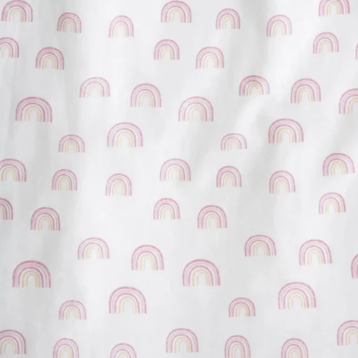 Cot Sheets*Squiggles Cotton Cot Fitted Sheet