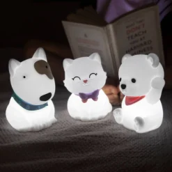 Night Lights|Night Lights*Stellar Haus Rechargeable Night Light - Squishy Teddy