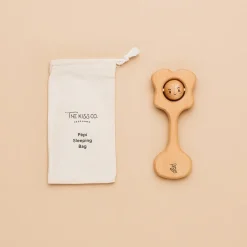 Teeth & Teethers*The Kiss Co - Pēpi Kiss - All Natural Teething Rattle