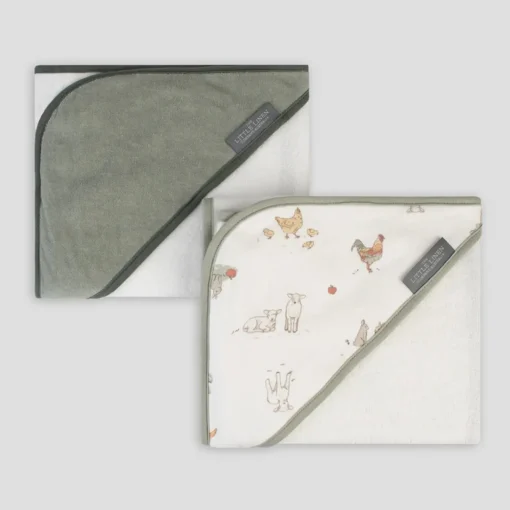 Towels & Facecloths*The Little Linen Company Hooded Towel 2 Pack