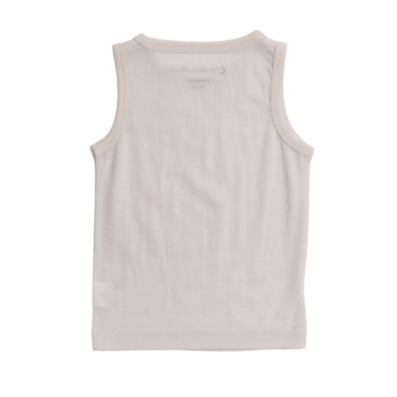 Bodysuits & Singlets|Merino Clothing & Sleepwear*The Sleep Store All Seasons Merino/Tencel Premature Baby Singlet Milk