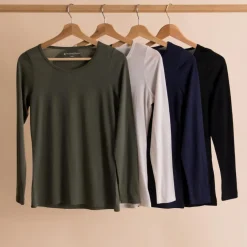 Grown Ups*The Sleep Store All Seasons Merino/Tencel Women's Long Sleeve Top