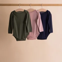 Bodysuits & Singlets|Merino Clothing & Sleepwear*The Sleep Store All Seasons Merino/Tencel Long Sleeve Bodysuit - Premature Size