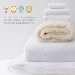 Big Bed Sheets|Mattress Protectors & Underlays*The Sleep Store Flat Sheet with Waterproof Panel