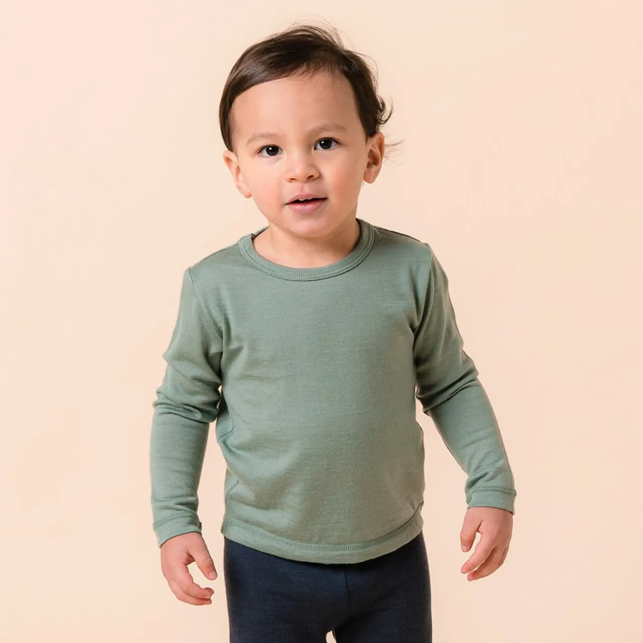 Tops & Pants|Sleepwear & Pjs*The Sleep Store Jersey Merino - Long Sleeve Top