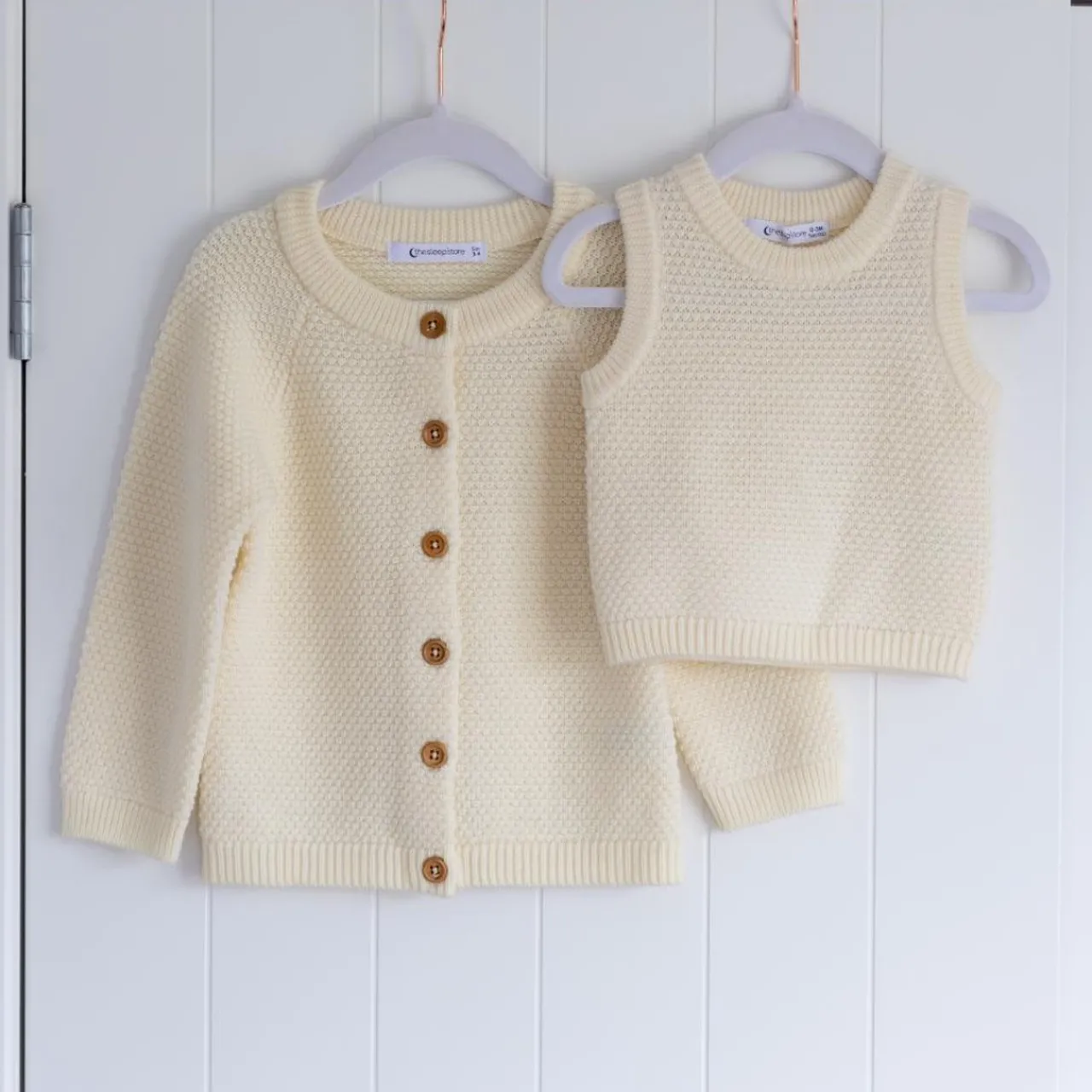 Tops & Pants|Merino Clothing & Sleepwear*The Sleep Store Merino Knit Vest