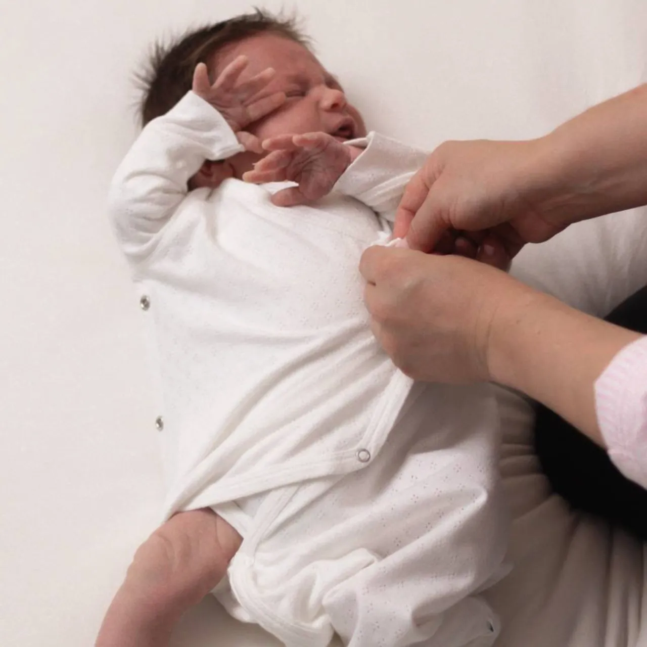 Sleepwear & Pjs|Premature Baby Clothing*The Sleep Store Organic Cotton Pointelle Kimono Gown Cream