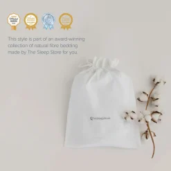 Bassinet & Co-Sleeper Bedding*The Sleep Store Organic Sateen Small Bassinet Fitted Sheet 76 x 40cm