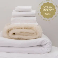 Mattress Protectors & Underlays|Moses Basket Bedding*The Sleep Store Quilted Cotton Basket Topper White