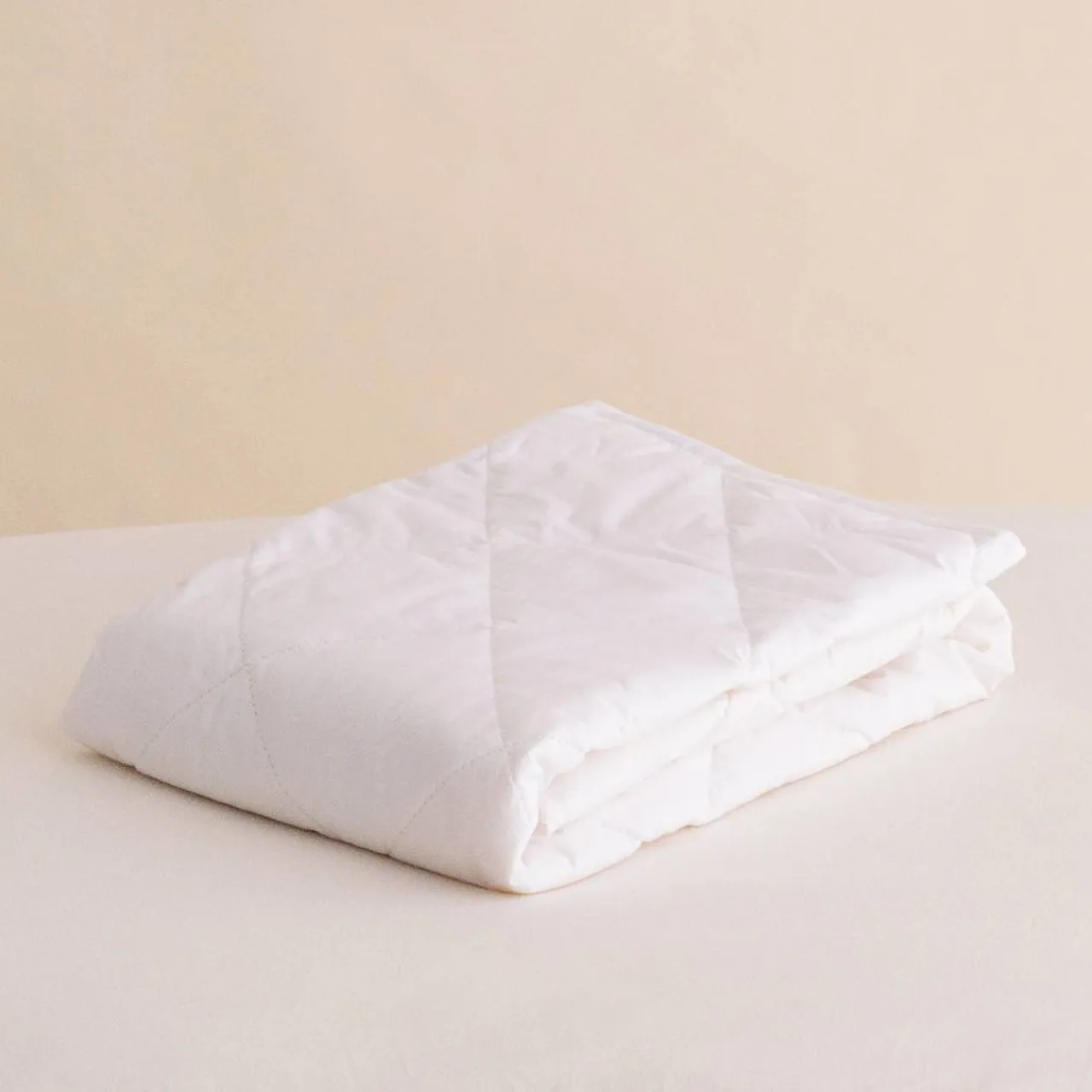 Mattress Protectors & Underlays|Moses Basket Bedding*The Sleep Store Quilted Cotton Basket Topper White